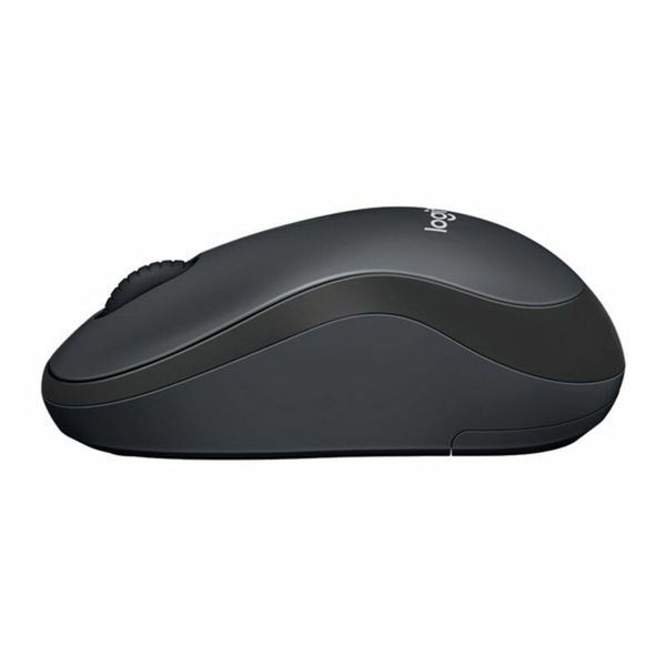 Drahtlose optische Maus Logitech M220 Silent Schwarzweiß Kohlenstoff 1000 dpi