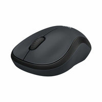 Drahtlose optische Maus Logitech M220 Silent Schwarzweiß Kohlenstoff 1000 dpi