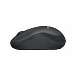 Drahtlose optische Maus Logitech M220 Silent Schwarzweiß Kohlenstoff 1000 dpi