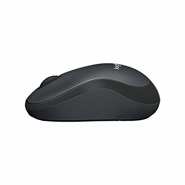 Drahtlose optische Maus Logitech M220 Silent Schwarzweiß Kohlenstoff 1000 dpi