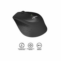 Drahtlose optische Maus Logitech 910-004909 1000 dpi Schwarz