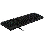 Bluetooth-Tastatur für Tablet Logitech G513 CARBON LIGHTSYNC RGB Mechanical Gaming Keyboard, GX Brown Französisch AZERTY