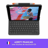 Tablet Tasche Logitech Slim Folio Graphit AZERTY