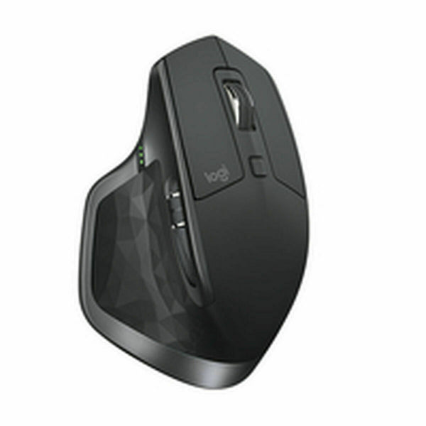 Schnurlose Mouse Logitech MX Master 2S Graphit Schwarzweiß