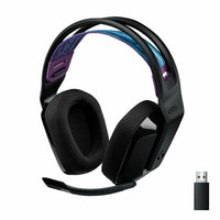 Gaming-Kopfhörer mit Mikrofon Logitech G535 Schwarz (Restauriert A)