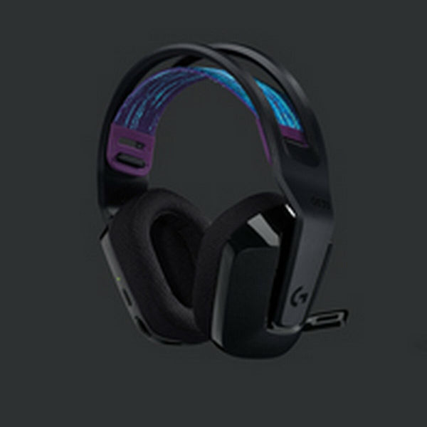 Gaming-Kopfhörer mit Mikrofon Logitech G535 Schwarz (Restauriert A)