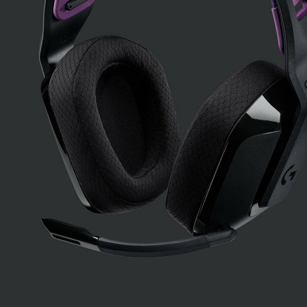 Gaming-Kopfhörer mit Mikrofon Logitech G535 Schwarz (Restauriert A)