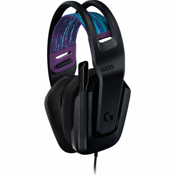 Gaming Headset mit Mikrofon Logitech G335 Schwarz
