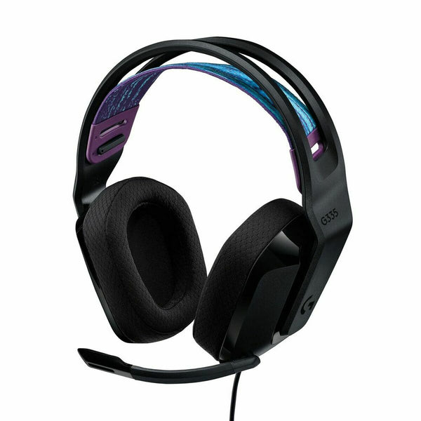 Gaming Headset mit Mikrofon Logitech G335 Schwarz