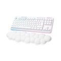 Drahtlose Tastatur Logitech 920-010465 Qwerty Spanisch Weiß