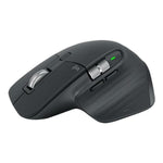 Schnurlose Mouse Logitech MX Master 3S Graphit Schwarzweiß