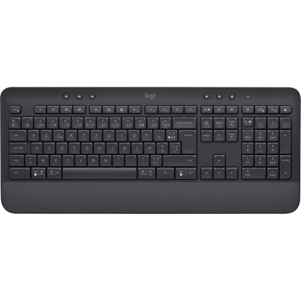 Tastatur Logitech Signature K650 AZERTY Französisch Dunkelgrau Grau