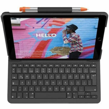 Tablet Tasche Logitech 920-011425 Grau AZERTY