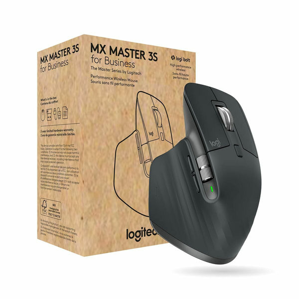 Mouse Logitech MX Master 3S Grau Stahl