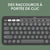 Bluetooth-Tastatur für Tablet Logitech K380 Französisch Grau Graphit Dunkelgrau AZERTY