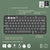 Bluetooth-Tastatur für Tablet Logitech K380 Französisch Grau Graphit Dunkelgrau AZERTY