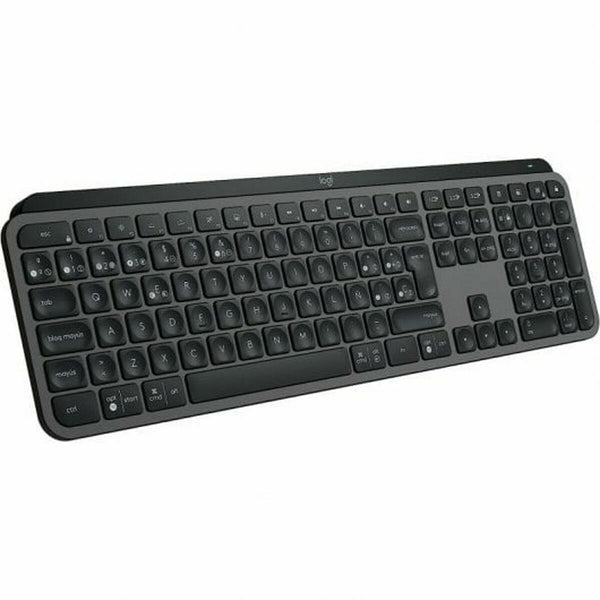 Drahtlose Tastatur Logitech MX Keys S Qwerty Spanisch Graphit Stahl
