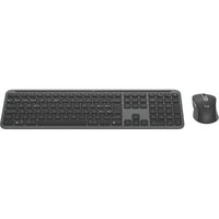 Tastatur mit Maus Logitech MK950 Graphit Qwerty Spanisch