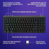 Tastatur Logitech 920-012546 Schwarz