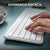 Tastatur mit Maus Logitech 920-012596 Weiß Spanisch QWERTY