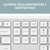 Tastatur mit Maus Logitech 920-012596 Weiß Spanisch QWERTY