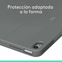 Tablet Tasche Logitech 920-012614 Grau Qwerty Spanisch