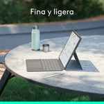 Tablet Tasche Logitech 920-012614 Grau Qwerty Spanisch