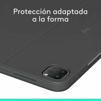 Hülle für Tablet und Tastatur Logitech 920-012667 Graphit QWERTY