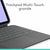 Hülle für Tablet und Tastatur Logitech 920-012772 Graphit QWERTY