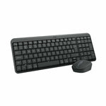 Tastatur mit Maus Logitech 920-013543 Schwarz