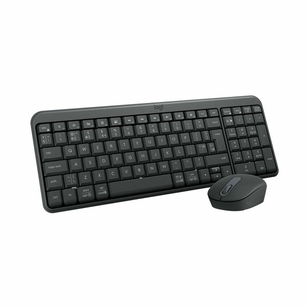 Tastatur mit Maus Logitech 920-013543 Schwarz