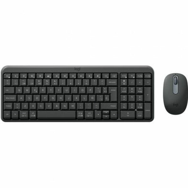 Tastatur mit Maus Logitech 920-013543 Schwarz