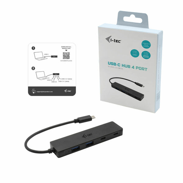 Hub USB i-Tec C31HUBMETAL2A2C