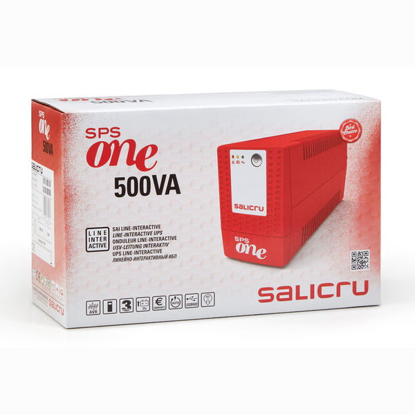 Unterbrechungsfreies Stromversorgungssystem Interaktiv USV Salicru SPS 500 ONE IEC 240 W