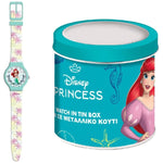 Uhr für Kleinkinder The Little Mermaid LITTLE MARMAID - TIN BOX Ø 33 mm