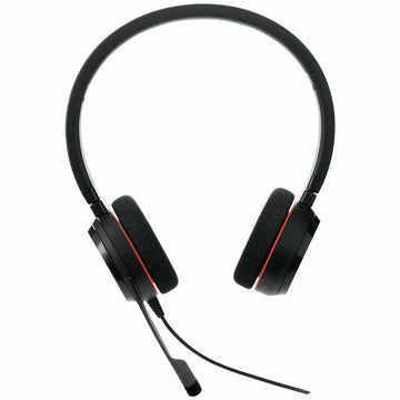 Kopfhörer mit Mikrofon Jabra Evolve 20 MS Schwarz