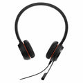 Kopfhörer mit Mikrofon Jabra Evolve 20SE Schwarz