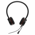 Kopfhörer mit Mikrofon Jabra 4999-823-309 Schwarz