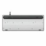 Tastatur Trust GXT 833 Thado Schwarz Silberfarben Schwarzweiß Multi