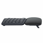 Tastatur Logitech Ergo K860 Schwarz Grau Graphit Qwerty Spanisch