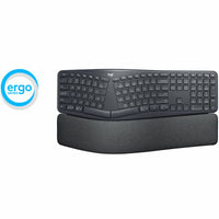 Tastatur Logitech 920-010105 Spanisch Schwarz Grau Graphit Qwerty Spanisch