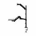 Bildschirm-Träger für den Tisch Neomounts FPMA-D500KEYB Schwarz 27"