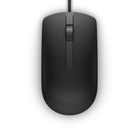 Mouse Dell MS116  Schwarz Schwarzweiß 1000 dpi