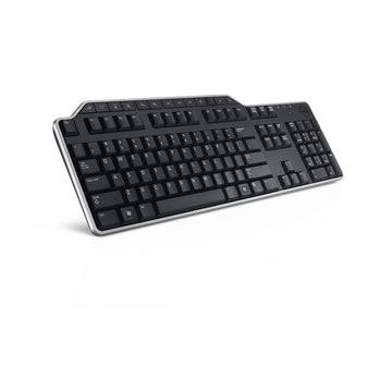 Tastatur Dell KB522 Schwarz Schwarzweiß QWERTY