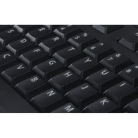 Tastatur Dell KB522 Schwarz Schwarzweiß QWERTY