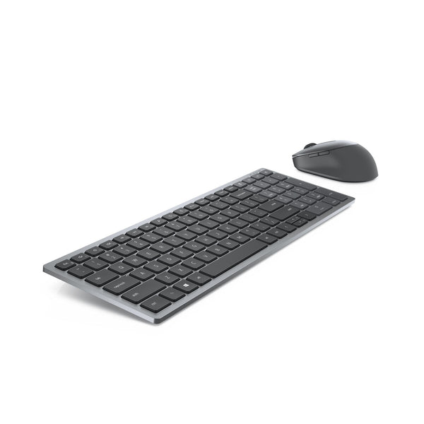 Tastatur mit Maus Dell KM7120W-GY-SPN Qwerty Spanisch