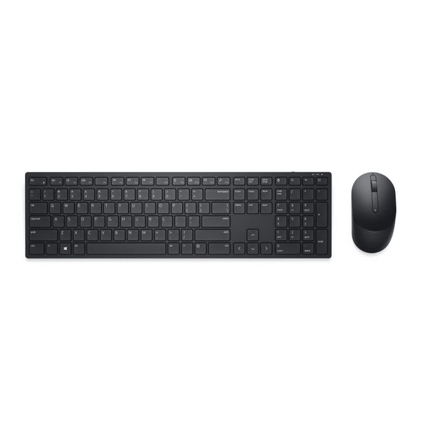 Tastatur mit Maus Dell KM5221W Schwarz Qwerty Spanisch