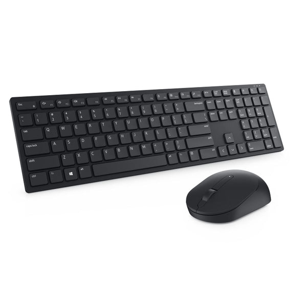 Tastatur mit Maus Dell KM5221W Schwarz Qwerty Spanisch
