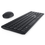 Tastatur mit Maus Dell KM5221W Schwarz Qwerty Spanisch