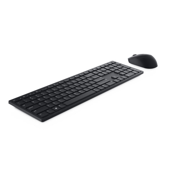 Tastatur mit Maus Dell KM5221W Schwarz Qwerty Spanisch